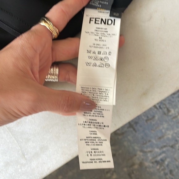 Fendi Black Midi Dress - Picture 6 of 9